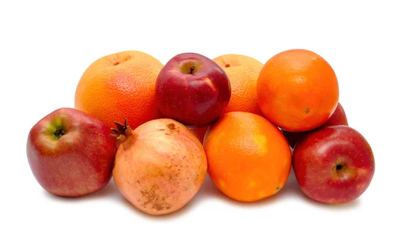 Коллекция свежих фруктов — стоковое фото