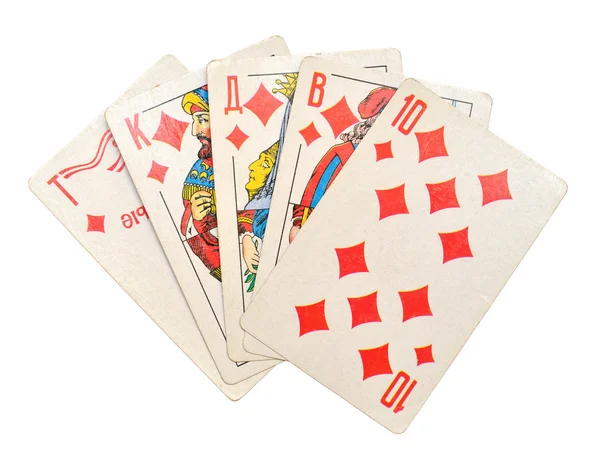 Playing cards — Stock Photo, Image
