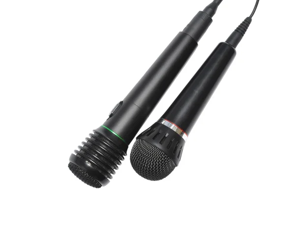 Two microphones — Stock Photo, Image