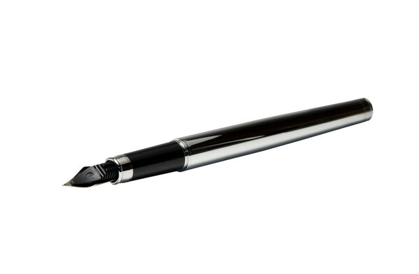 The metal pen