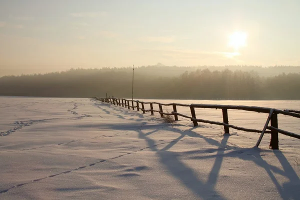 Salida del sol de invierno —  Fotos de Stock