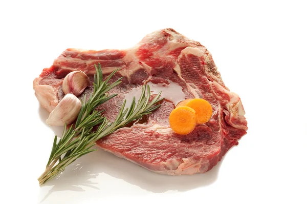 Marha steak közelről — Stock Fotó