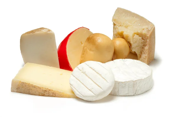 Selectie van kaas — Stockfoto