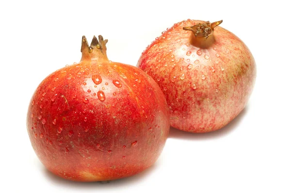 Dvě z granátového jablka — Stock fotografie