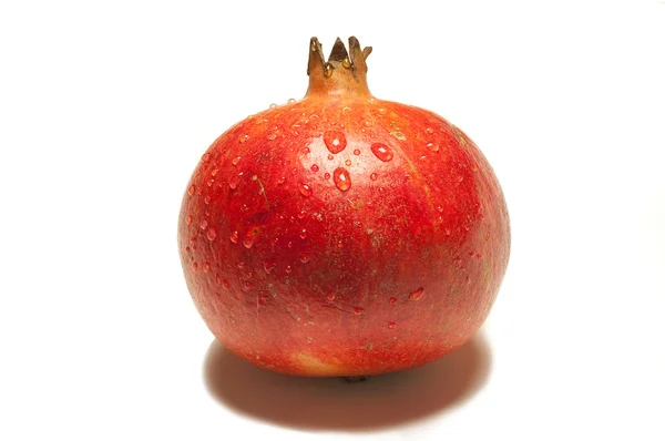 Granatapfel auf weiß — Stockfoto