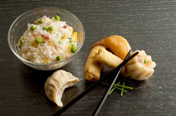 믹스 중국 음식 — 스톡 사진