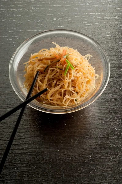 Soja-Spaghetti — Stockfoto