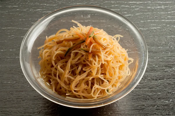 Soy spaghetti — Stock Photo, Image
