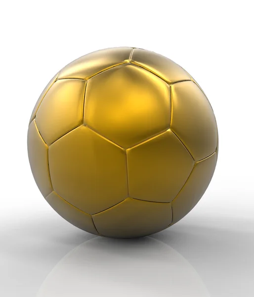 Złotą piłkę — Zdjęcie stockowe