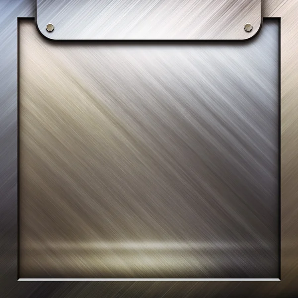 Stock image Metal template background