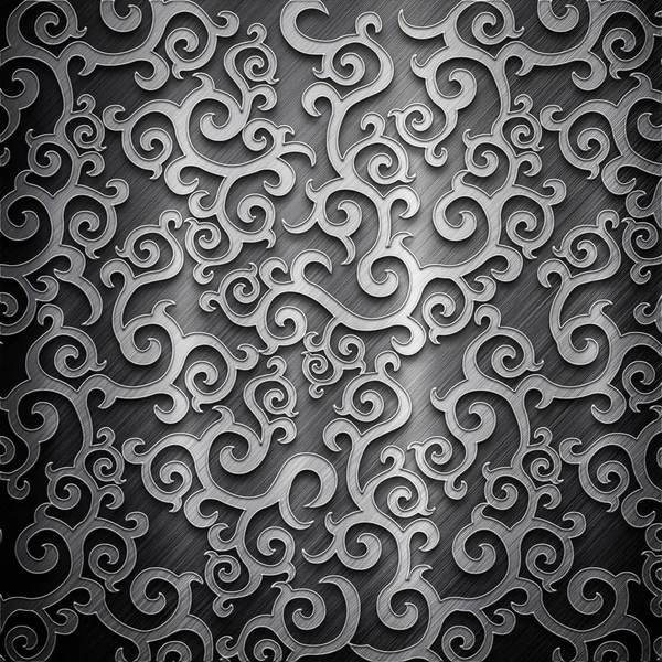 Metal background (silver collection) — Stock Photo, Image