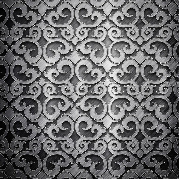 Metal background (silver collection) — Stock Photo, Image
