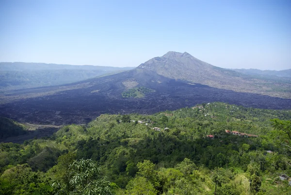 Vulkan "gunung batur" auf Bali — Stockfoto