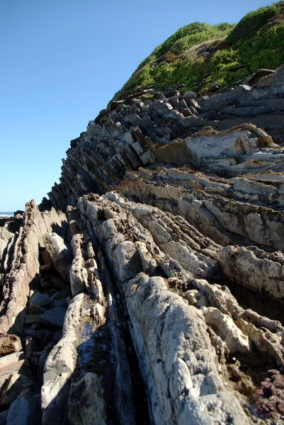 Märkliga klippor på franska Atlanten — Stockfoto