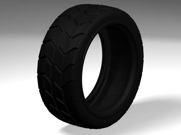 One off-road tyre — Stock Photo, Image