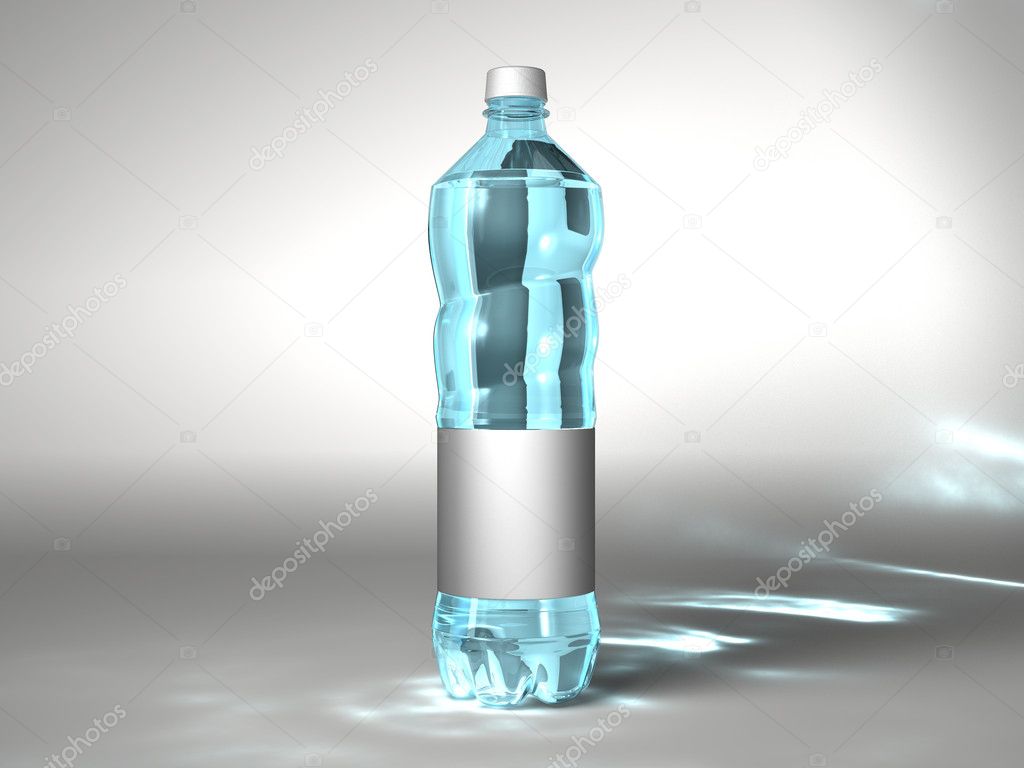 Neutral water bottle ⬇ Stock Photo, Image by © shkyo30 1893526