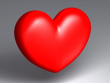 Heart alone clipart