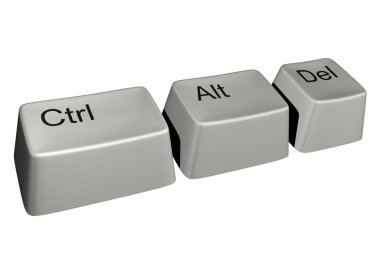 Ctrl Alt Del clipart