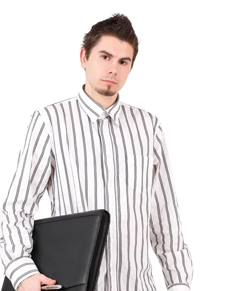 Junger Mann im Hemd — Stockfoto