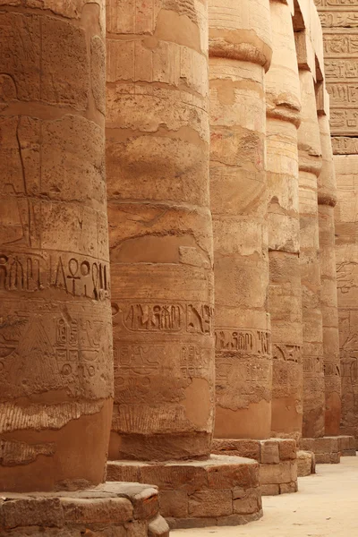 Kolumny egipskie — Zdjęcie stockowe