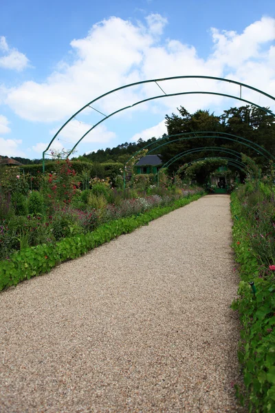Jardim em Giverny, França — Fotografia de Stock