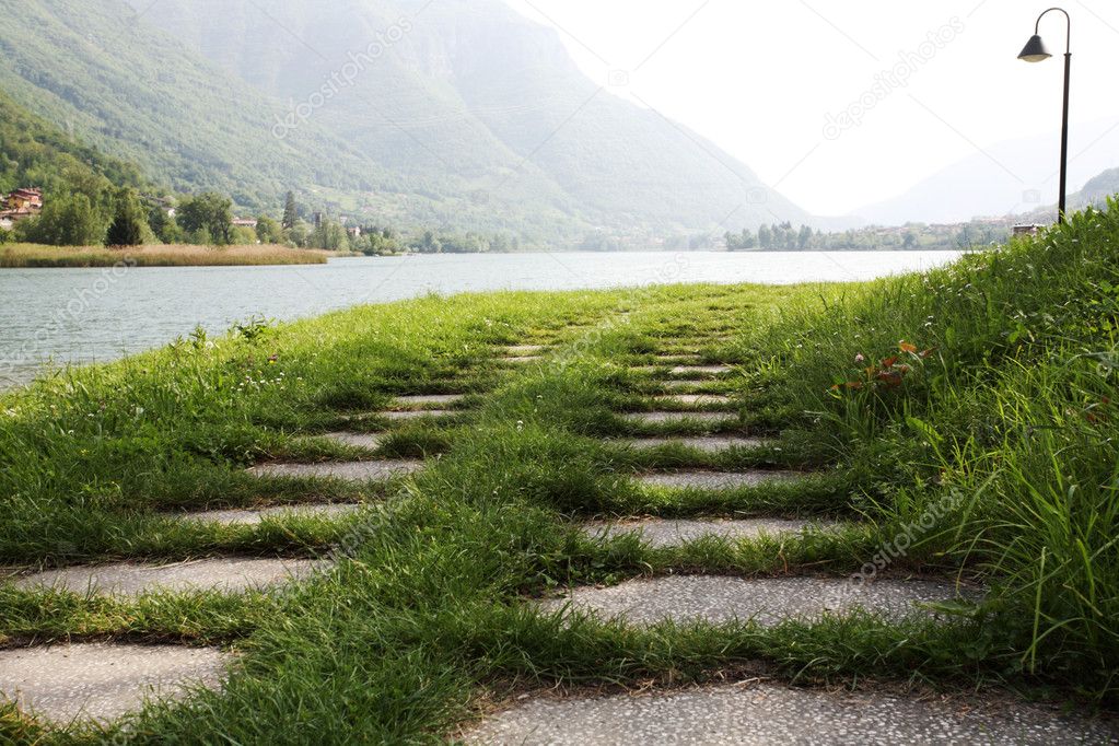 Stepping stones in Italy