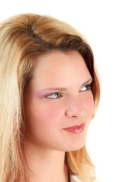 Genç kadının yüzü — Stok fotoğraf