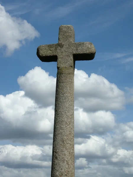 stock image Old stone cross