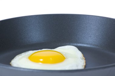 Egg in Frying Pan clipart