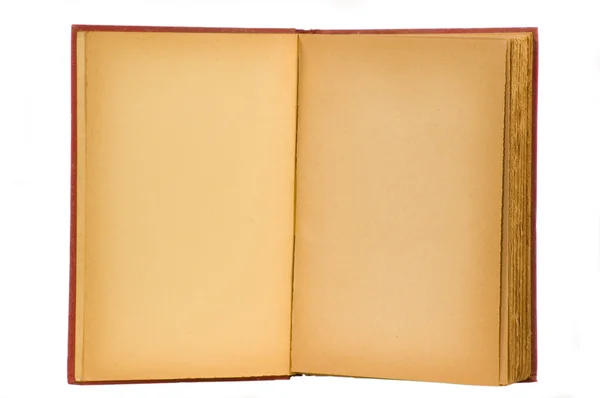Yellowed and aged book — Stock Photo, Image