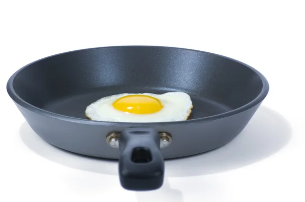 프라이팬 2 달걀 스톡 사진