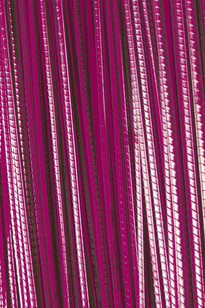 Стрижня смугами на рожевий — стокове фото