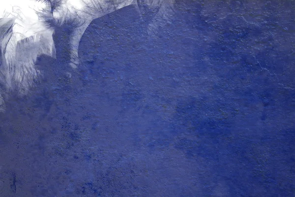 Niebieski połysk na białym tle — Zdjęcie stockowe