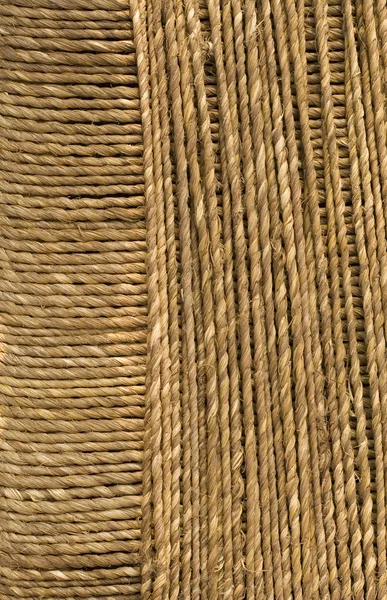 Grass rope bakgrund Stockbild