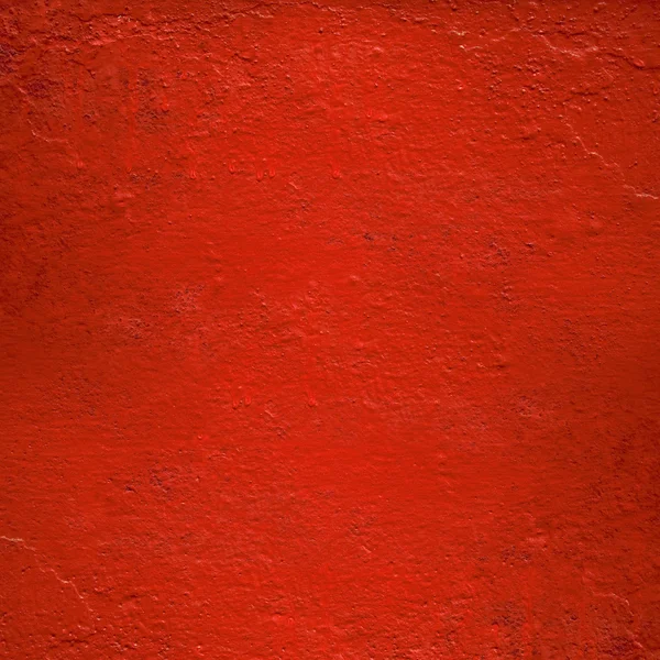 Mur peint rouge brillant — Photo