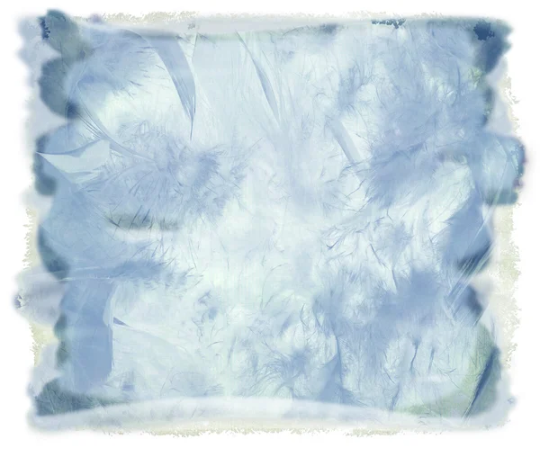 Aquarel blauwe abstracte achtergrond — Stockfoto