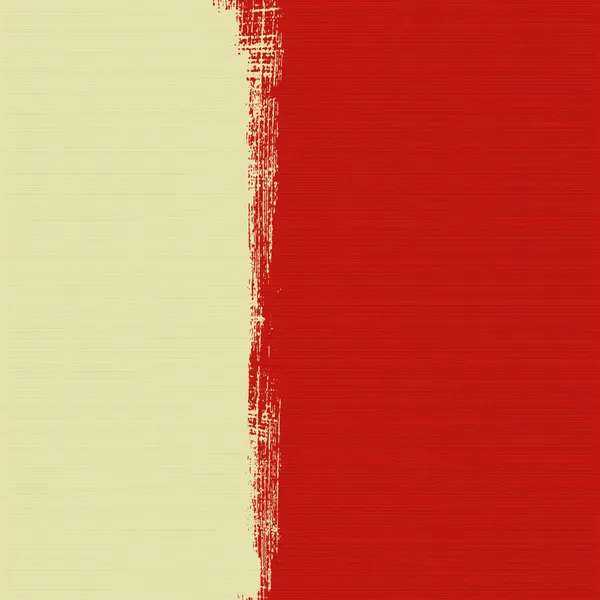 クリーム ボックス赤の背景 — ストック写真