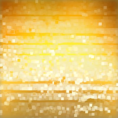Light squares on yellow background clipart