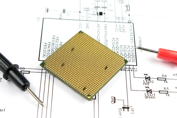 Microprocessore — Foto Stock