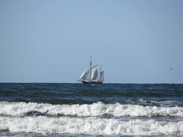 水の上の帆船 — ストック写真