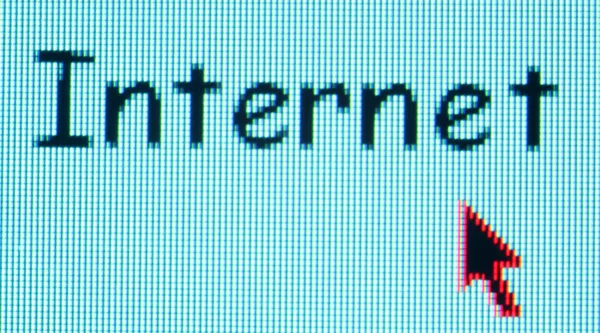 Macro de Internet — Fotografia de Stock