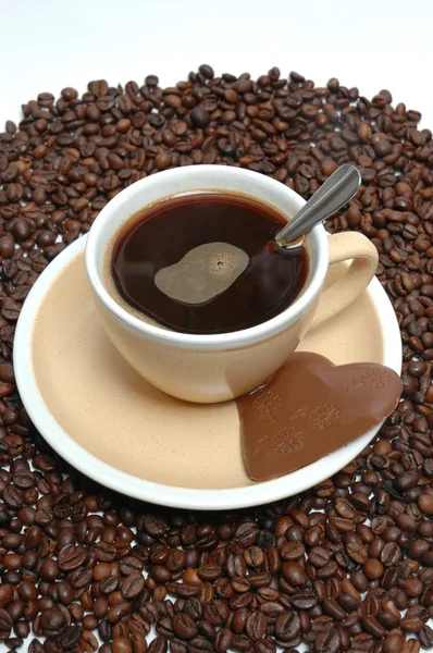 Café y chocolate — Foto de Stock