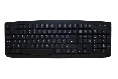 bilgisayar klavye siyah