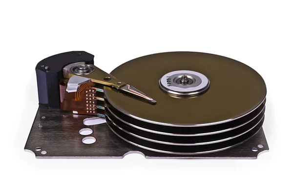 Internals of a hard disk drive — Stock Photo, Image