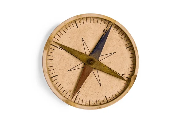 Zakurzone kompas — Zdjęcie stockowe