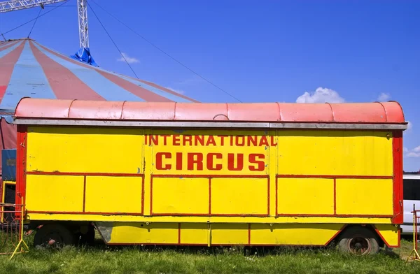 Τσίρκο βαγόνι — Φωτογραφία Αρχείου