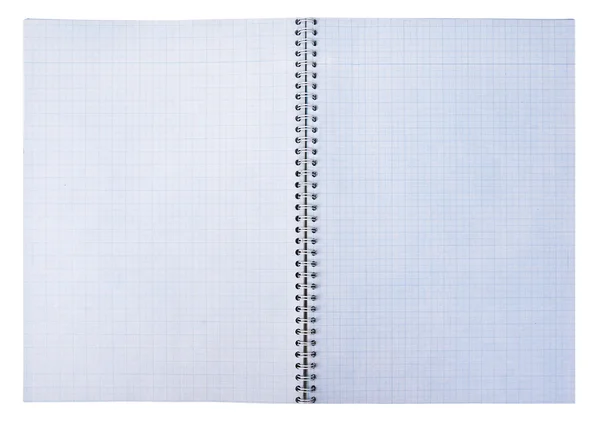 Pustego notatnika — Zdjęcie stockowe