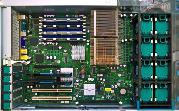 Computer server internals — Stock Photo, Image
