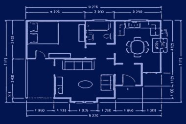 Blueprint - ev planı