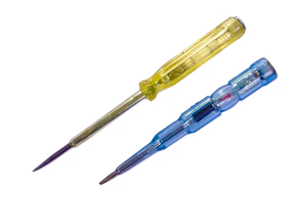 Electrician screwdrivers — Stock Photo, Image